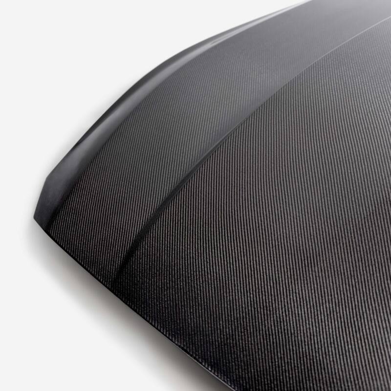 Ford Mustang Hood - Anderson Composites - Type-CJ Double-Sided Carbon Fiber Cowl - 2024+